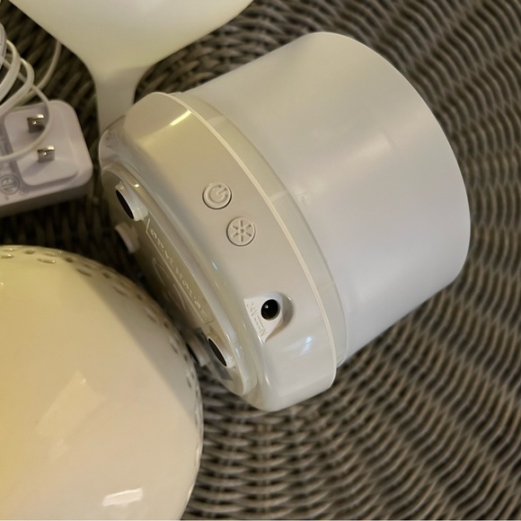 Ceramic Cutout 300ml Diffuser White - Threshold™: Ultrasonic, Aromatic, 8hr Run - Picture 5 of 6